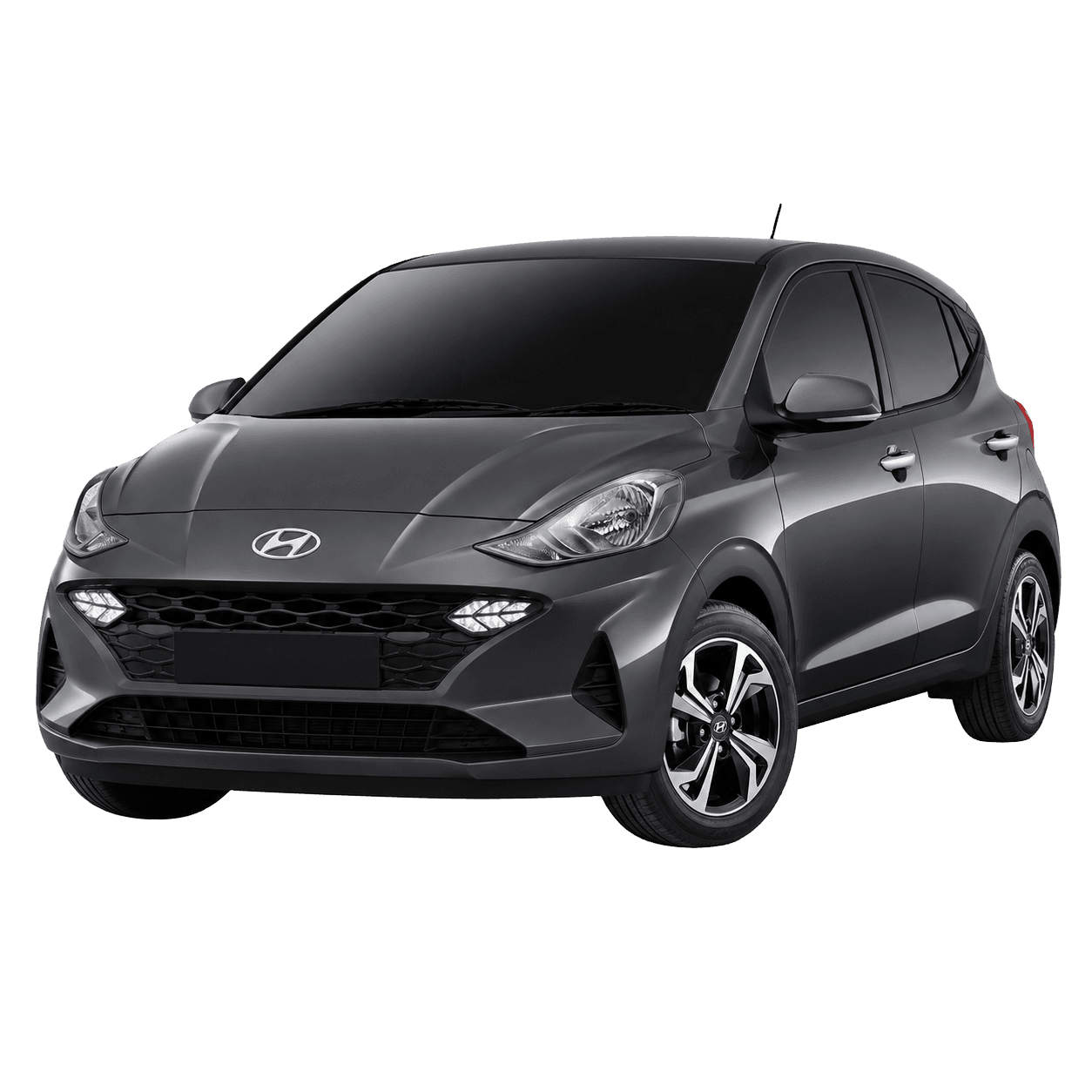 Hyundai i10 automatic compact hire car in Fleetwood