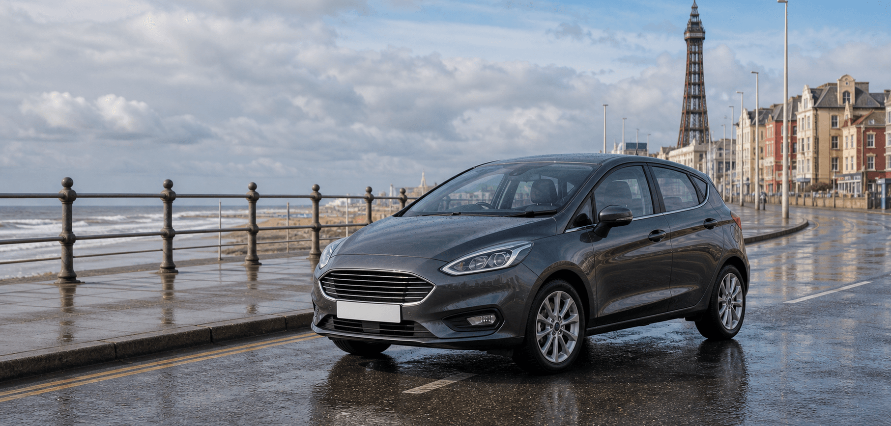 Compact hire cars prepared for everyday driving in Blackpool