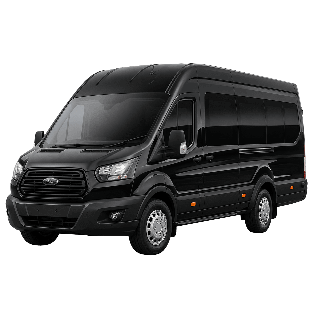 Modern self-drive minibus for longer journeys from Blackpool