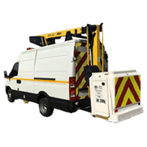 12.5 metre cherry picker vehicle hire in Blackpool